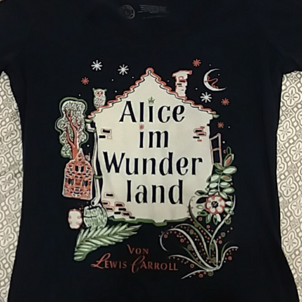 Out of Print "Alice in Wonderland" tshirt